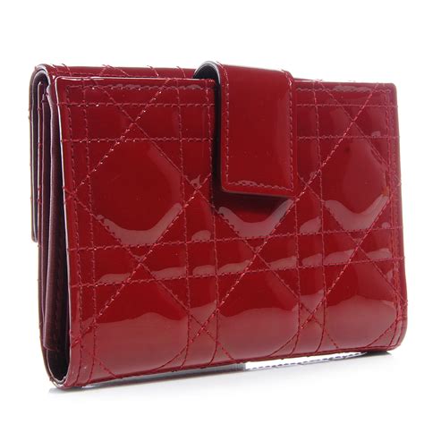 1990s dior wallet red|vintage christian Dior wallet.